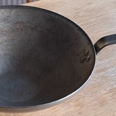 Carbon steel wok