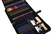 Drawing Colouring Pencils Set, 72 Pack Coloured Pencils and Sketch Pencil, Art Supplies Drawing Set for Adults Kids Colouring Drawing Sketching