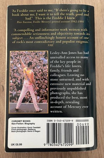 Freddie Mercury Biography book