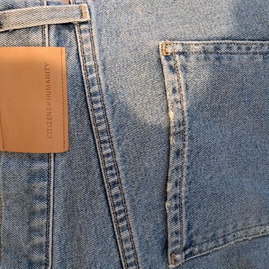 Citizens of Humanity straight blue jeans