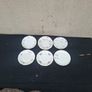 6 china mix and match saucers postage possible Image 2