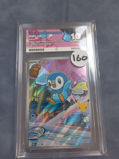 pokemon Piplup First Partners ACE 10