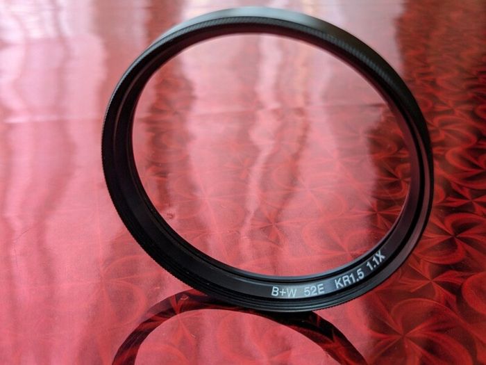 b&w 52mm uv filter