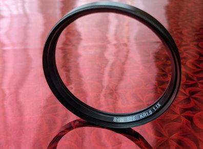 b&w 52mm uv filter