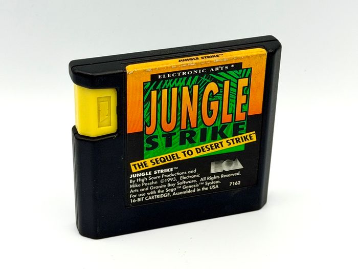 Jungle Strike for Sega Mega Drive - Cartridge