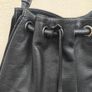 Tod's Italian D-Bag Pebbled Leather Shoulder Drawstring Bag Image 5