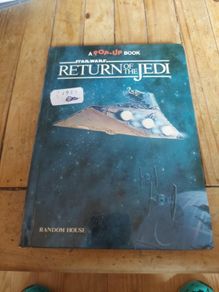 return of the jedi pop up book