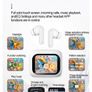 Wireless Earbud with Noise Cancelling & Smart LCD Screen Stereo HIFI Sound Image 4