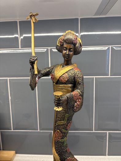 a retro bronze