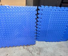 Floor mats Blue