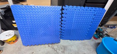 Floor mats Blue