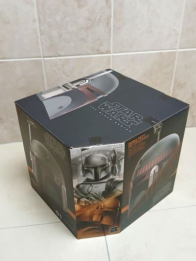 Star Wars Boba Fett Re-Armored Black Series Full Size Helmet - Brand New and Sealed