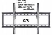TV Wall Mount Bracket Tilt 32" - 90" TV