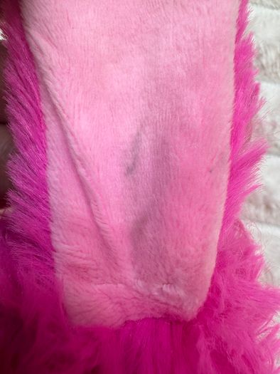 Scruff-A-Luvs Pink Puppy Dog Soft Plush approx. 23 cm. Used Dirty Please see photos