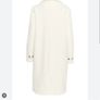 Danish brand Kaffe - Teddy Coat - Warm off white colour - Size DK 40 UK 12 - BNWT RRP 150 Image 4