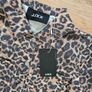 JJXX Leopard Print Mini Denim Dress Image 6