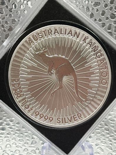 1oz Fine 9999 Silver Bullion Kangaroo 2026 Coin.