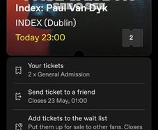 tickets