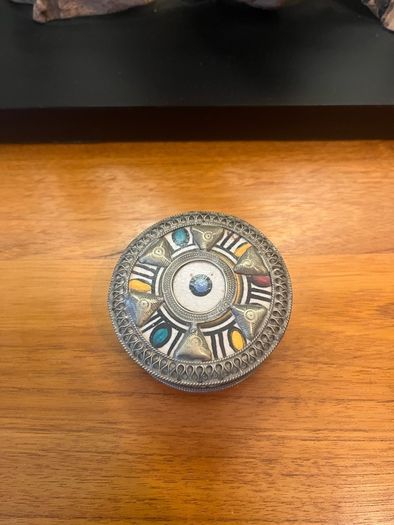 Vintage Moroccan Handmade Pill Box