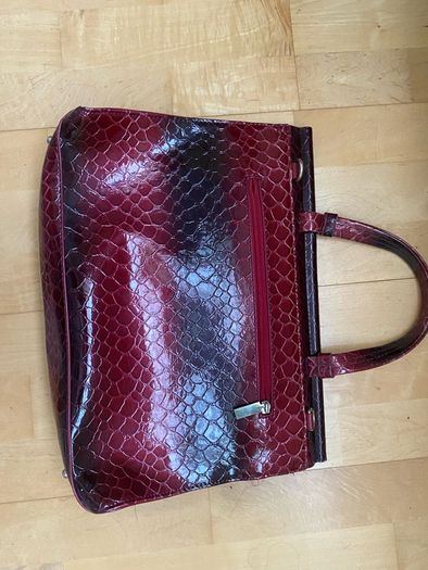 Mock Croc Handbag