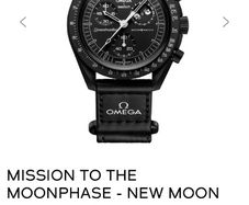 Omega x Swatch Moonphase Black Snoopy Edition