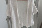 Pretty Sparkle Short Sleeve Cardigan
