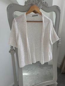 Pretty Sparkle Short Sleeve Cardigan