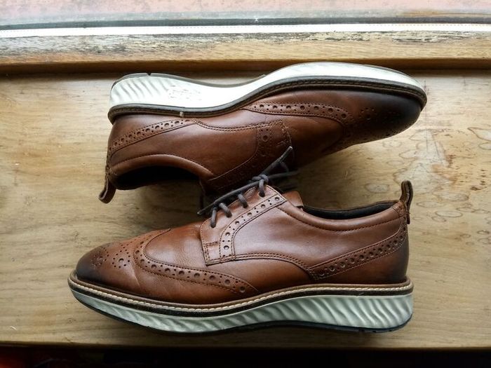Ecco St1 Hybrid Quality Leather Shoes Size 7(40)