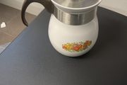 Vintage 70s Corning Spice of Life 6 cup Percolator P-166