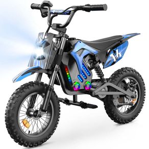 ISINWHEEL A14 Electric Dirt Bike with Bluetooth Speaker