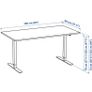 Ikea Trotten Sit Stand desk Image 2