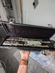 Lazarro LZR120FL Student Flute with Hard Case