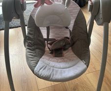 Ingenuity portable baby swing - pink