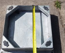 Paving drainage recessed cover