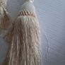 Pair cream curtain ties Image 3