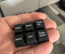 New quirky keyboard rubber