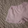 new cream fleece shorts Image 2