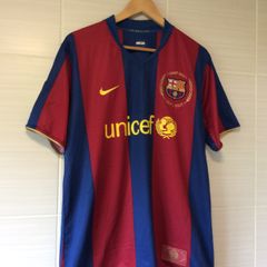 FC Barcelona Jersey. Official Nike Mens Home Jersey Season 2007-2008. Original From The Time. Not A Modern Day Remake.