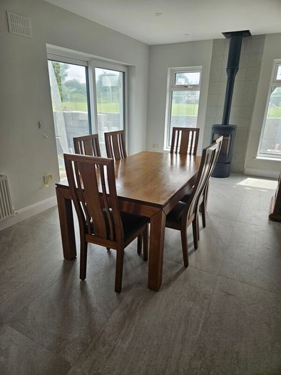 dining table and chairs