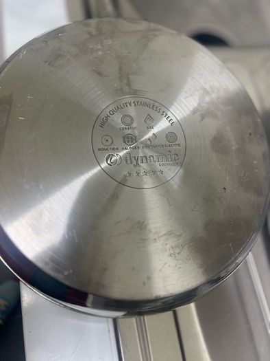 Stainless steel sauspans