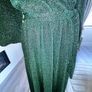 Ladies Brand New Green Dani Faux Wrap Dress.  Size One Size UK 16-26 / EU 44-54cm Image 7
