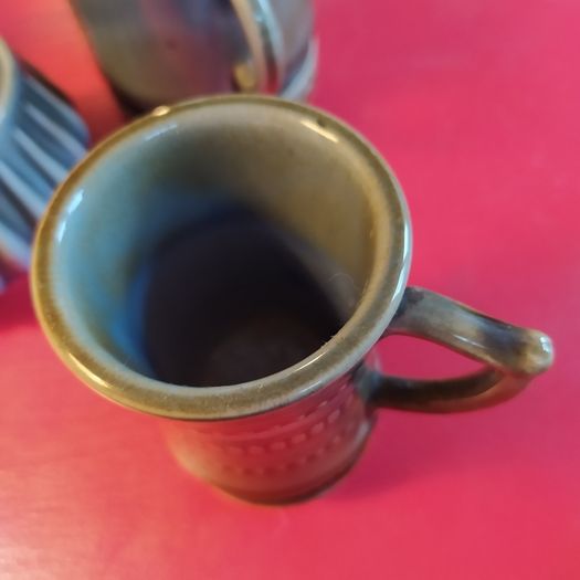 Irish Wade mini footed tankard,also impressed in Irish on base