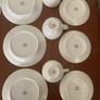White Porcelain Tea for 3 Setting Image 3
