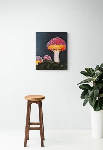 Original hand paint picture, acrylic painting by Strzala