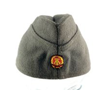 Vintage East German military side cap