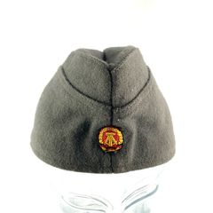 Vintage East German military side cap