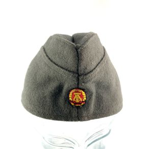 Vintage East German military side cap