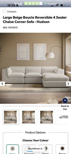 corner sofa