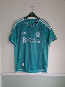 Adidas LIVERPOOL 2025/2026 THIRD KIT football jersey SHIRT size Medium