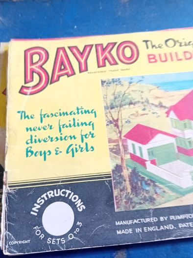 Vintage Childrens Building Set
